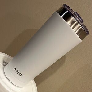 Ello White Stainless Steel Tumbler
